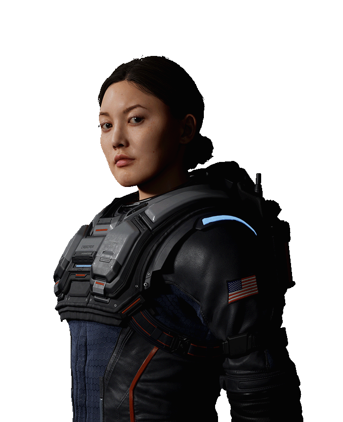 Directive 8020 official media: Samantha Cooper official character art