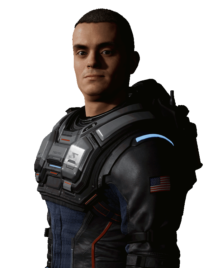 Directive 8020 official media: Noah Mitchell official character art