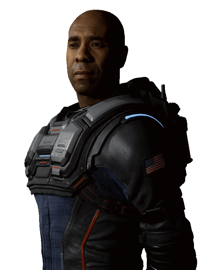 Directive 8020 official media: Nolan Stafford official character art