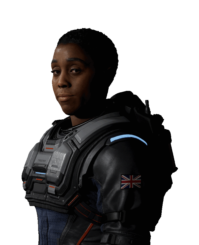 Directive 8020 official media: Brianna Young official character art